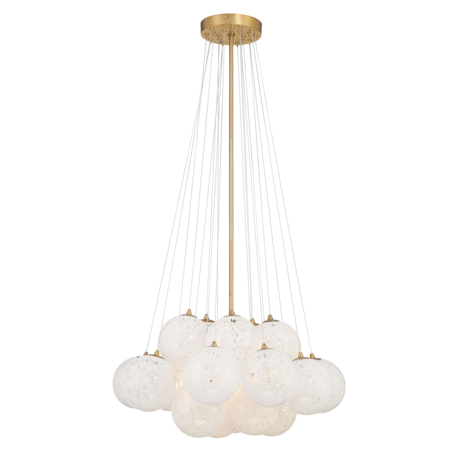 Minka-Lavery - 2635-732 - Five Light Pendant - Langford - Legacy Brass