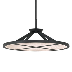 Minka-Lavery - 2687-66-L - LED Pendant - Stiles - Sand Coal Black