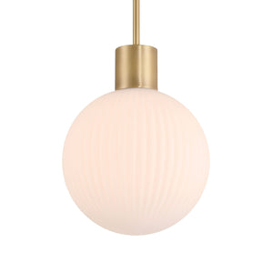 Minka-Lavery - 2996-732 - One Light Pendant - Fenton - Legacy Brass