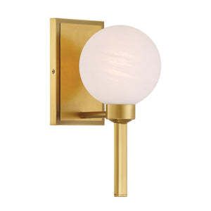Minka-Lavery - 3491-732 - One Light Vanity - Mooncrest - Legacy Brass