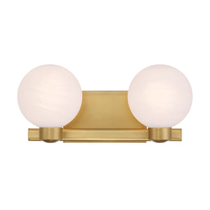 Minka-Lavery - 3492-732 - Two Light Vanity - Mooncrest - Legacy Brass