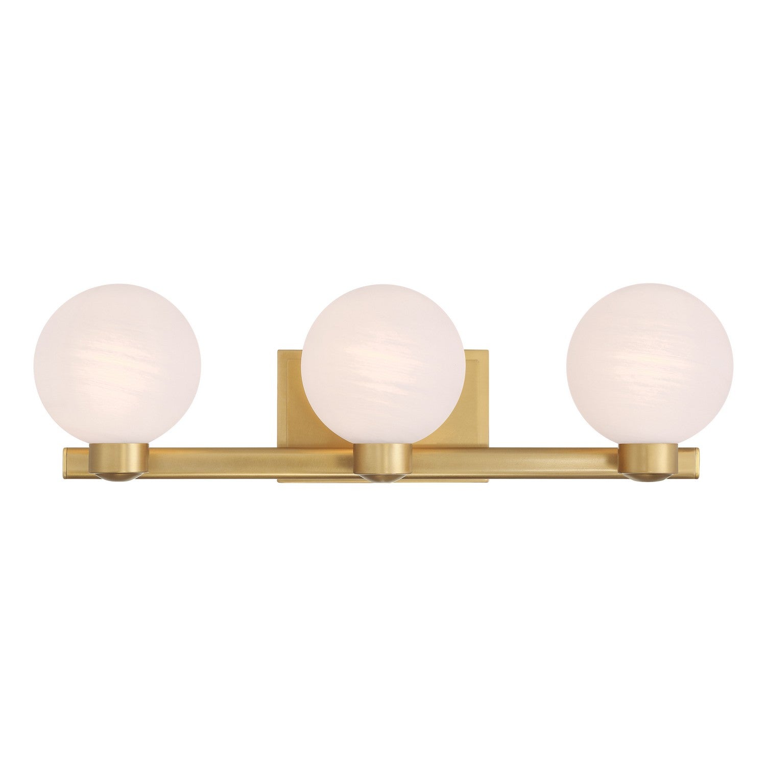 Minka-Lavery - 3493-732 - Three Light Vanity - Mooncrest - Legacy Brass