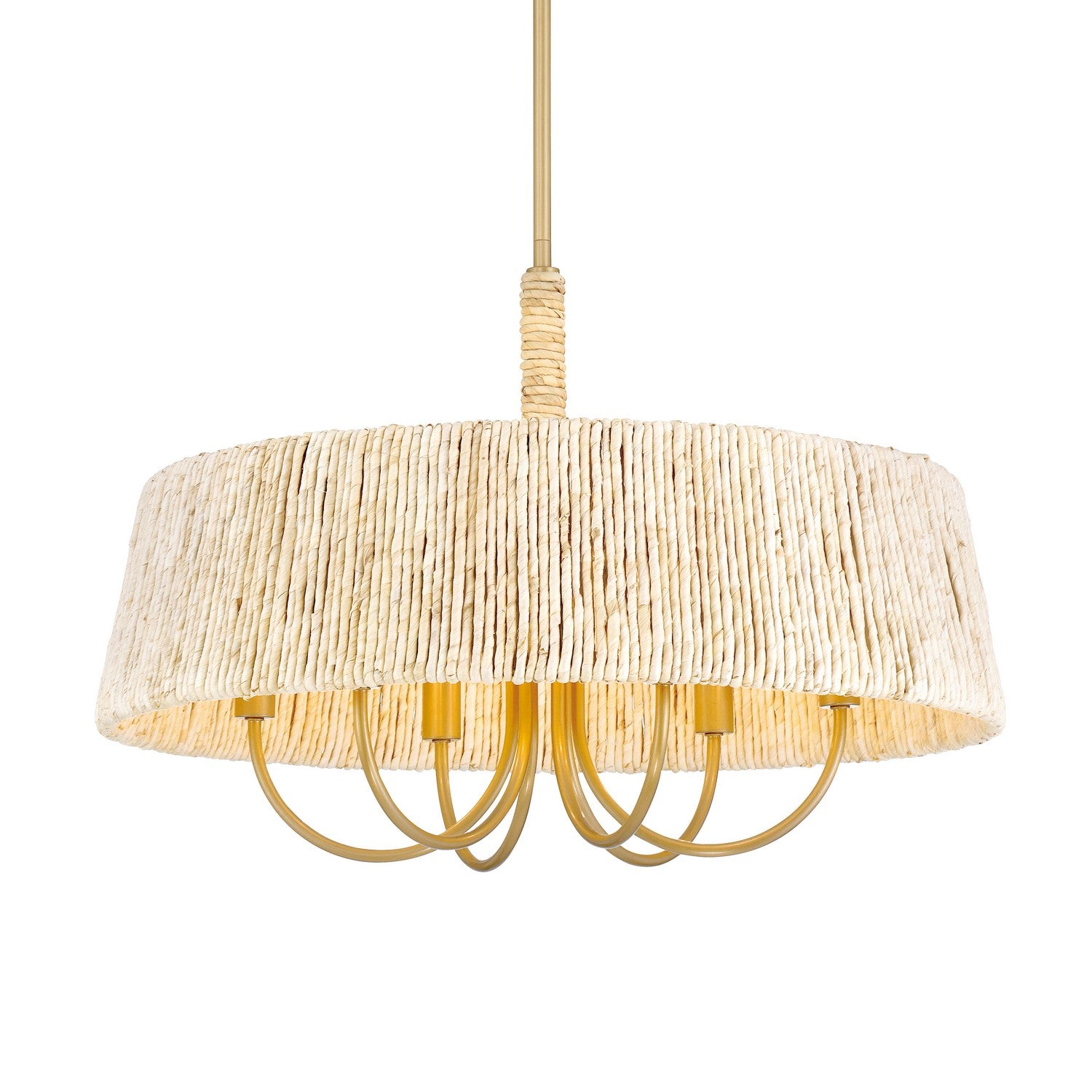 Minka-Lavery - 3605-732 - Six Light Pendant - Hellia - Legacy Brass
