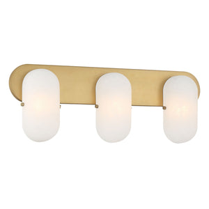 Minka-Lavery - 3703-732 - Three Light Vanity - Heathcote - Legacy Brass
