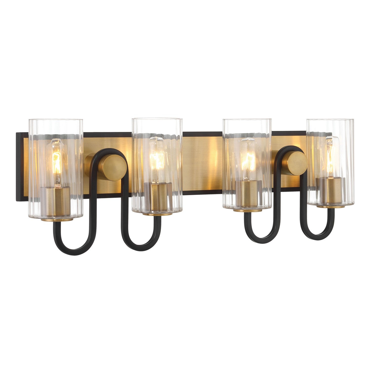 Minka-Lavery - 3764-876 - Four Light Vanity - Orla - Legacy Brass