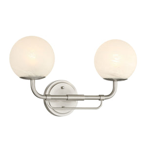 Minka-Lavery - 3792-84 - Two Light Vanity - Whitehall - Brushed Nickel