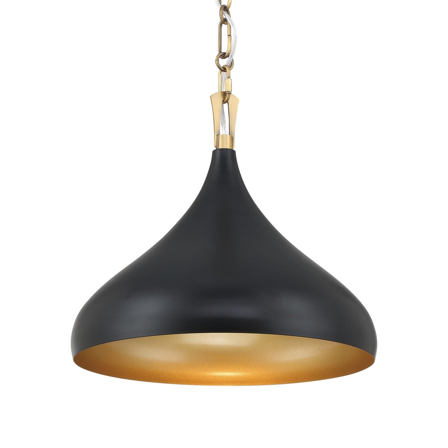 Minka-Lavery - 3931-876 - One Light Pendant - Cedar Lane - Dark Matte Black