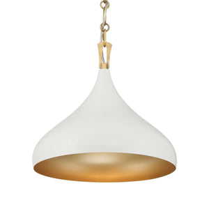 Minka-Lavery - 3931-879 - One Light Pendant - Cedar Lane - Off White Cream