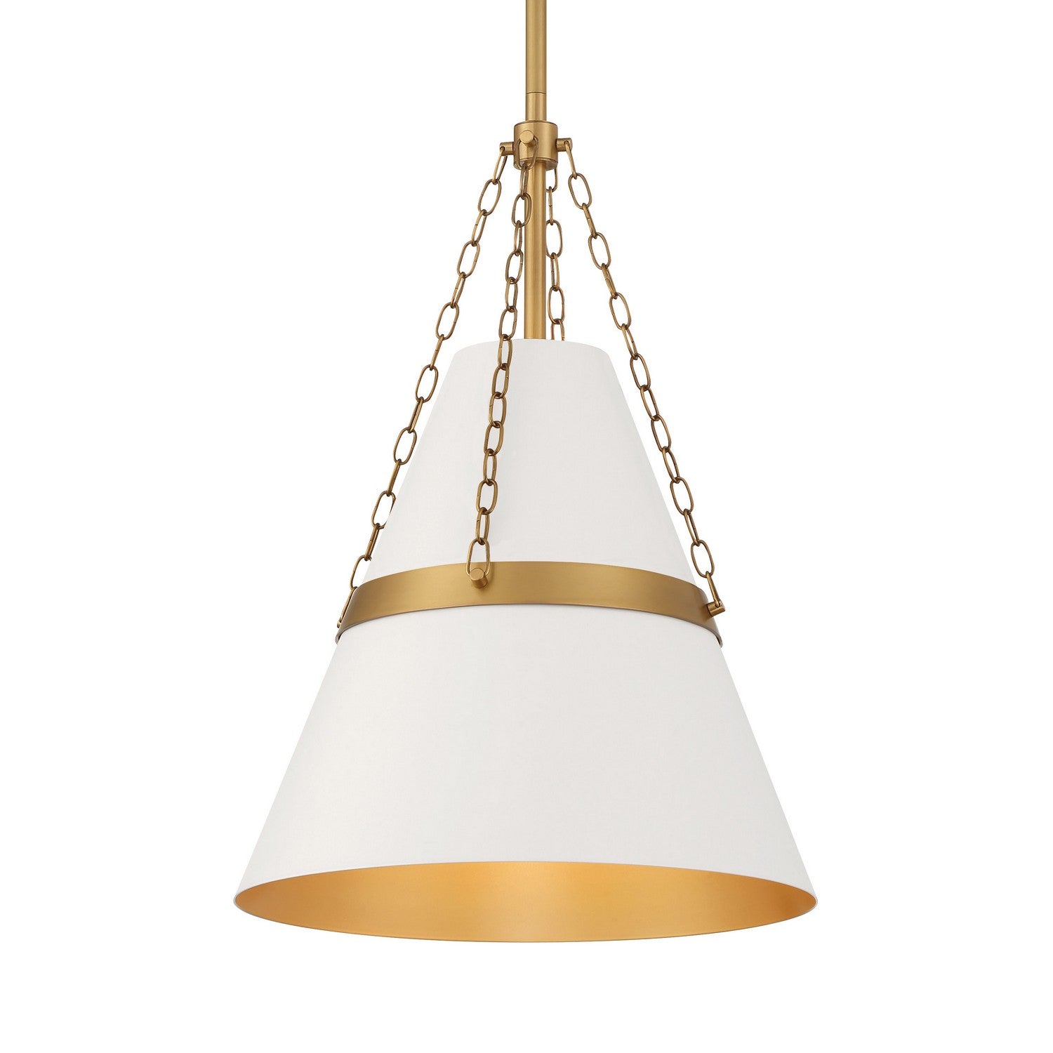 Minka-Lavery - 3933-879 - One Light Pendant - Springfield - Off White Cream