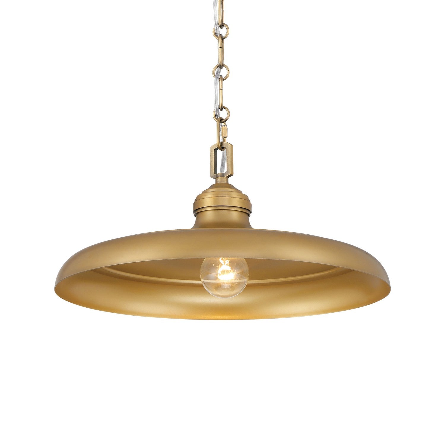 Minka-Lavery - 3935-732 - One Light Pendant - Crowne - Legacy Brass