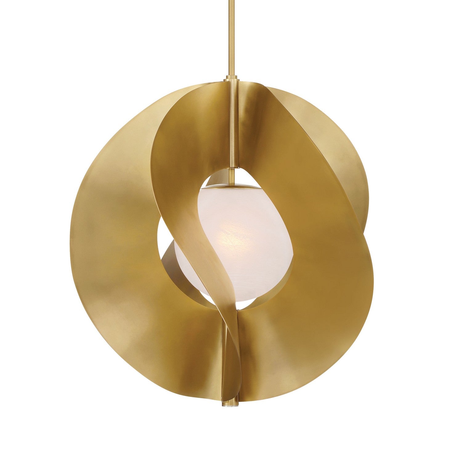 Minka-Lavery - 3951-732 - One Light Pendant - Gloria - Legacy Brass