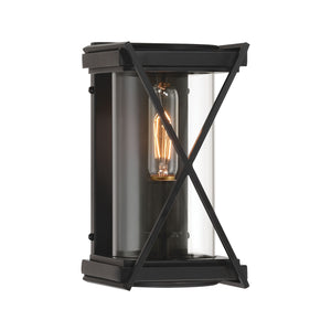 Minka-Lavery - 77601-899 - One Light Outdoor Wall Sconce - Rockhill - Dark Matte Black