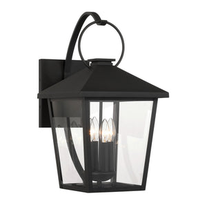Minka-Lavery - 78001-66 - Four Light Outdoor Wall Sconce - Parkside - Sand Coal Black
