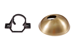 Wind River Fan Company - V5000BB - Slope Adaptor - Vertru Slope Adaptor - Brushed Brass