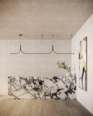 Kuzco Lighting - LP17910-BK-UNV-010 - LED Linear Pendant - Thread - Black