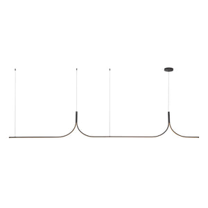 Kuzco Lighting - LP17910-BK-UNV-010-RT - LED Linear Pendant - Thread - Black