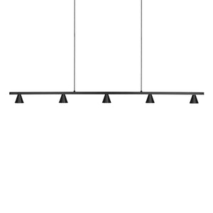 Kuzco Lighting - LP19947-BK-UNV - LED Linear Pendant - Dune - Black