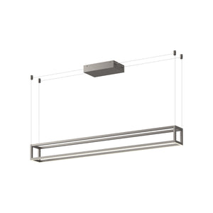Kuzco Lighting - LP45548-BN-UNV - LED Linear Pendant - Plaza - Brushed Nickel