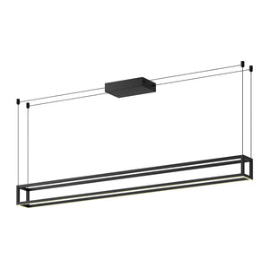 Kuzco Lighting - LP45560-BK-UNV - LED Linear Pendant - Plaza - Black