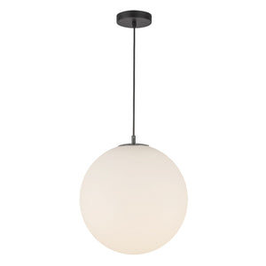 Kuzco Lighting - PD43216-BK/OP-5CCT-UNV - LED Pendant - Marco - Black/Opal Glass