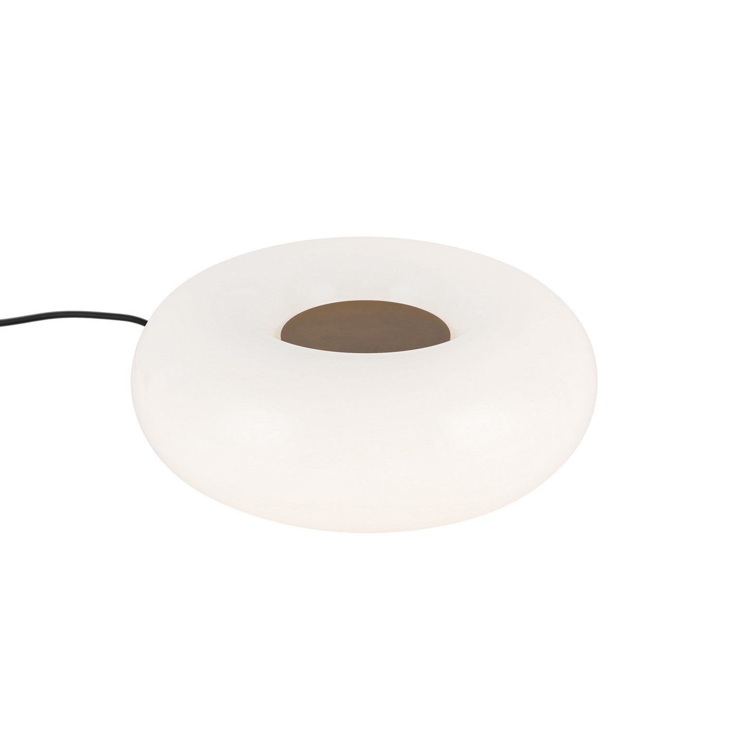 Kuzco Lighting - TL12409-VB/OP - LED Table Lamp - Nimbus - Vintage Brass/Opal Glass