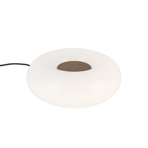Kuzco Lighting - TL12409-VB/OP - LED Table Lamp - Nimbus - Vintage Brass/Opal Glass