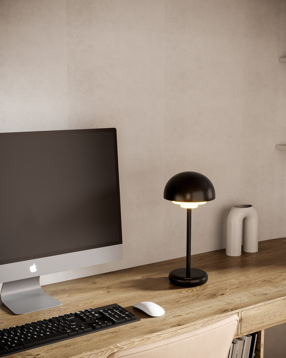 Kuzco Lighting - TL63812-BK - LED Table Lamp - Hinata - Black