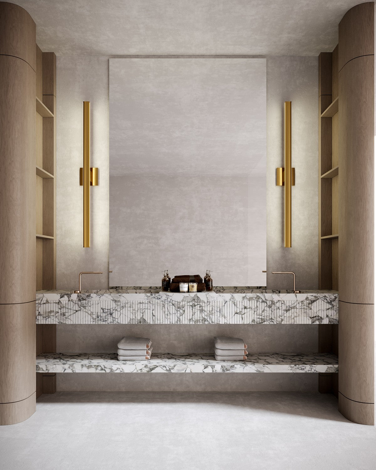 Kuzco Lighting - VL20353-BG - LED Vanity Light - Vera - Brushed Gold