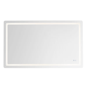 Kuzco Lighting - VM31160-5CCT - LED Vanity Mirror - Seneca - Sandblasted Merc Edge