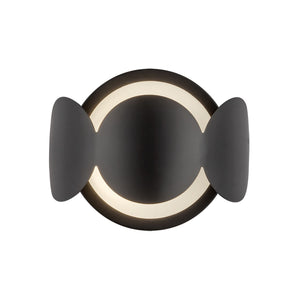 Kuzco Lighting - WS59810-BK/OP - One Light Wall Sconce - Ciel - Black/Opal Glass