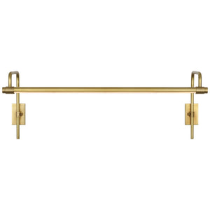 Visual Comfort Signature - TOB 2612HAB - LED Picture Light - Kidd - Hand-Rubbed Antique Brass