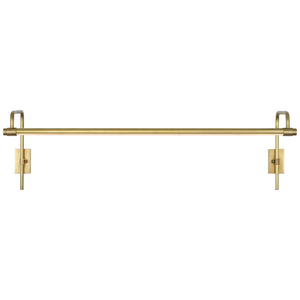 Visual Comfort Signature - TOB 2613HAB - LED Picture Light - Kidd - Hand-Rubbed Antique Brass