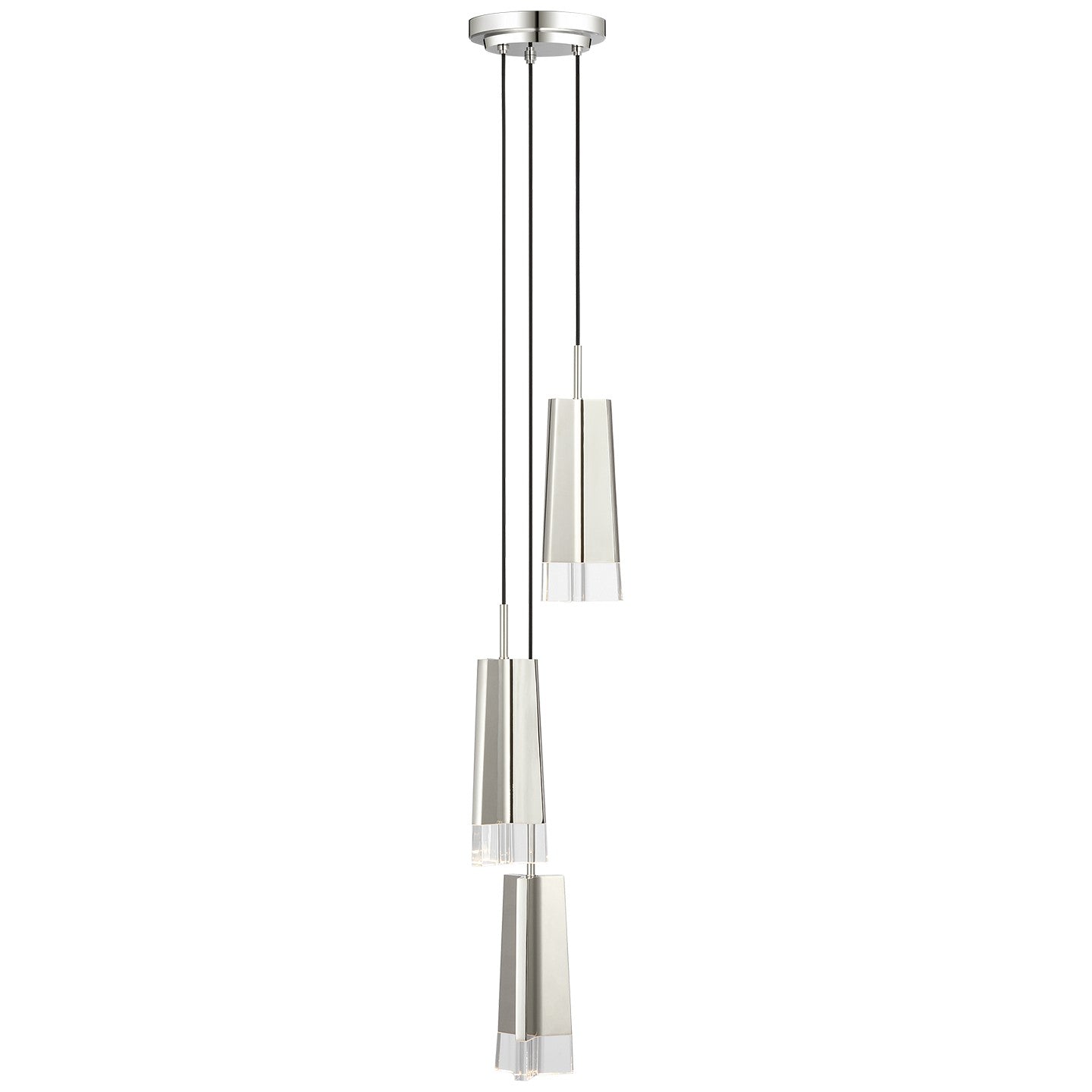 Visual Comfort Signature - TOB 5662PN-CG - LED Pendant - Matcha - Polished Nickel