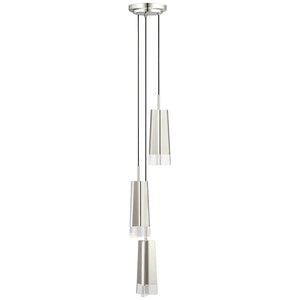 Visual Comfort Signature - TOB 5662PN-CG - LED Pendant - Matcha - Polished Nickel