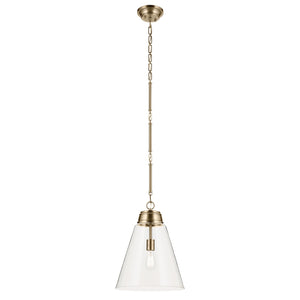 Kichler - 52662CPZCLR - One Light Pendant - Marsailli - Champagne Bronze