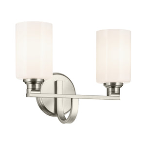 Kichler - 55225NI - Two Light Bath - Gioe - Brushed Nickel