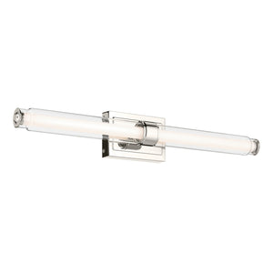Kichler - 55239PNLED - LED Linear Bath - Laurene - Polished Nickel