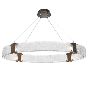 Hammerton Studio - PLB0042-44-FB-CR-CA1-L3 - LED Chandelier - Parallel - Flat Bronze