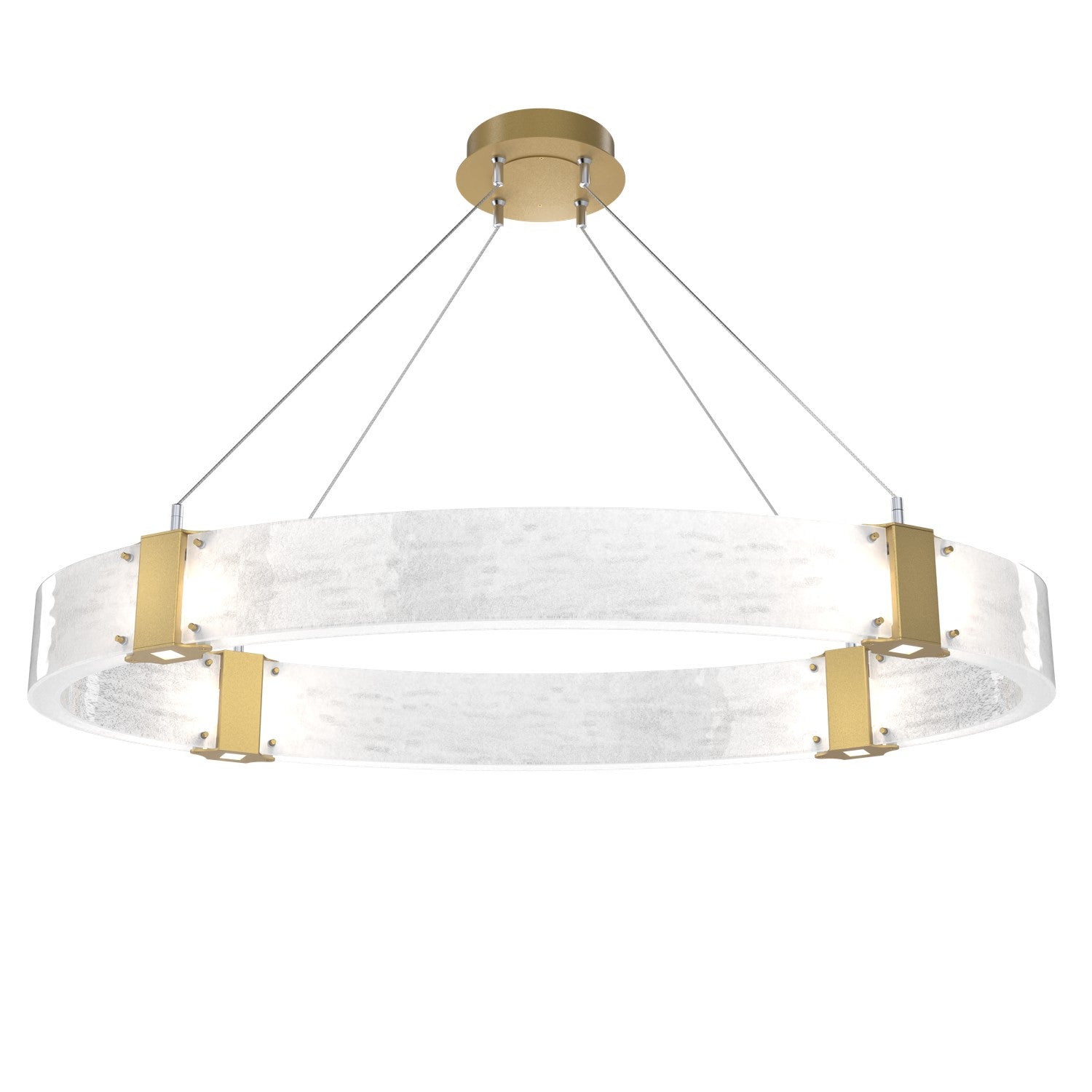Hammerton Studio - PLB0042-44-GB-CG-CA1-L3 - LED Chandelier - Parallel - Gilded Brass