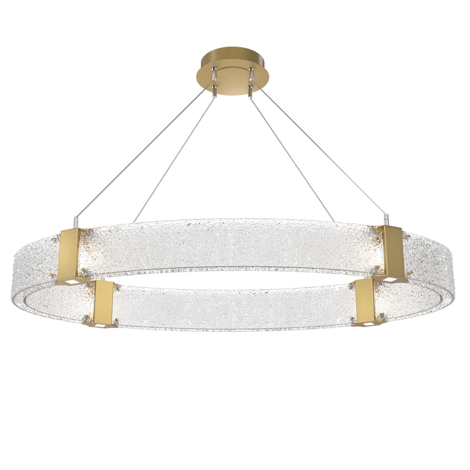 Hammerton Studio - PLB0042-44-GB-CR-CA1-L1 - LED Chandelier - Parallel - Gilded Brass