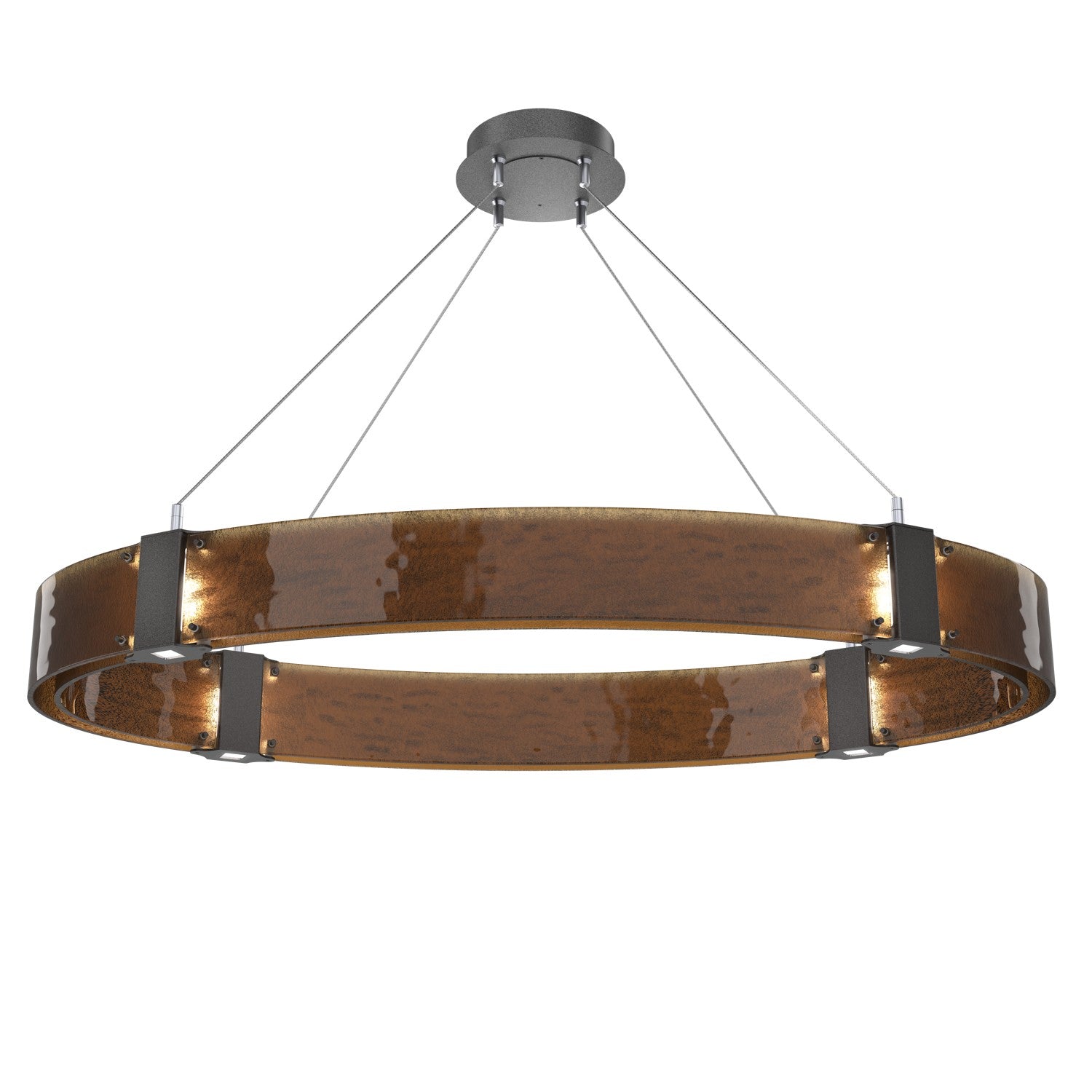 Hammerton Studio - PLB0042-44-GP-BG-CA1-L1 - LED Chandelier - Parallel - Graphite