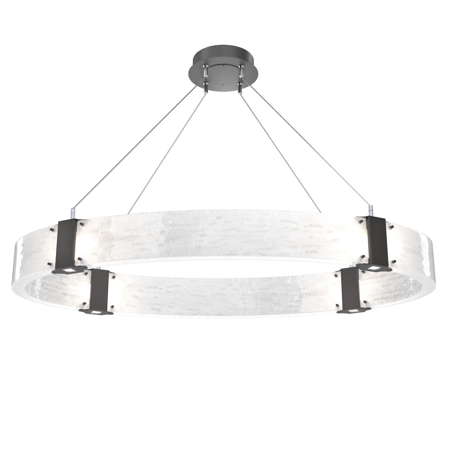 Hammerton Studio - PLB0042-44-GP-CG-CA1-L3 - LED Chandelier - Parallel - Graphite