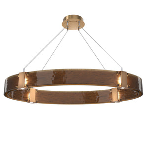 Hammerton Studio - PLB0042-44-NB-BG-CA1-L3 - LED Chandelier - Parallel - Novel Brass