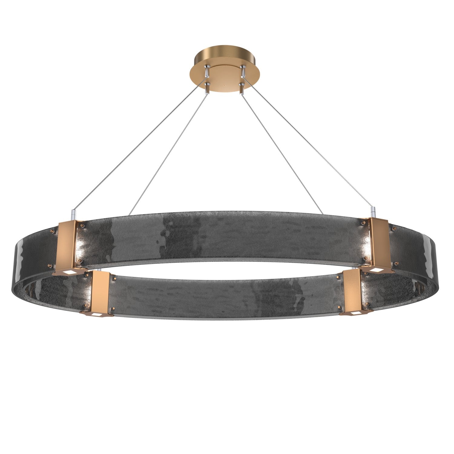 Hammerton Studio - PLB0042-44-NB-SG-CA1-L3 - LED Chandelier - Parallel - Novel Brass