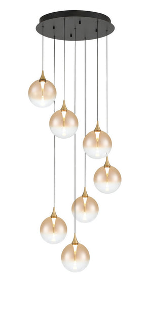 Eurofase - 48928-038 - IISSA-CHD-7LT-21IN-GD-AM - IISSA - Gold