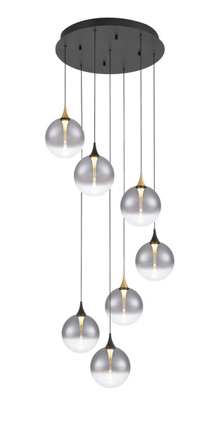 Eurofase - 48930-024 - IISSA-CHD-7LT-21IN-GBM-SK - IISSA - Gold-Black