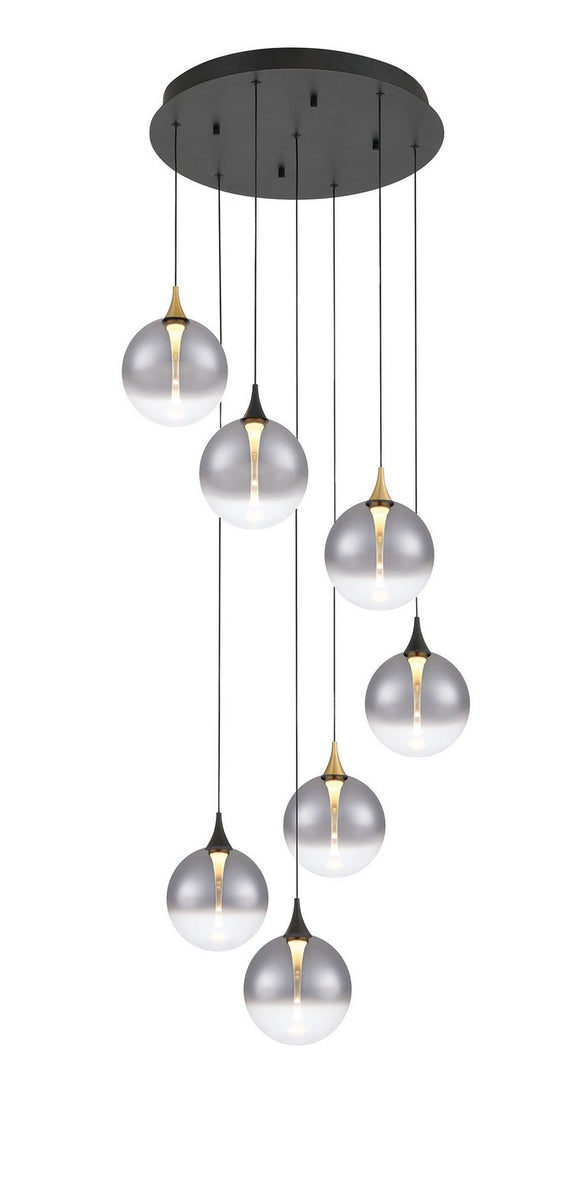 Eurofase - 48930-024 - IISSA-CHD-7LT-21IN-GBM-SK - IISSA - Gold-Black