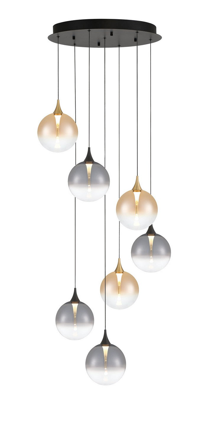 Eurofase - 48930-042 - IISSA-CHD-7LT-21IN-GBM-MX - IISSA - Gold-Black