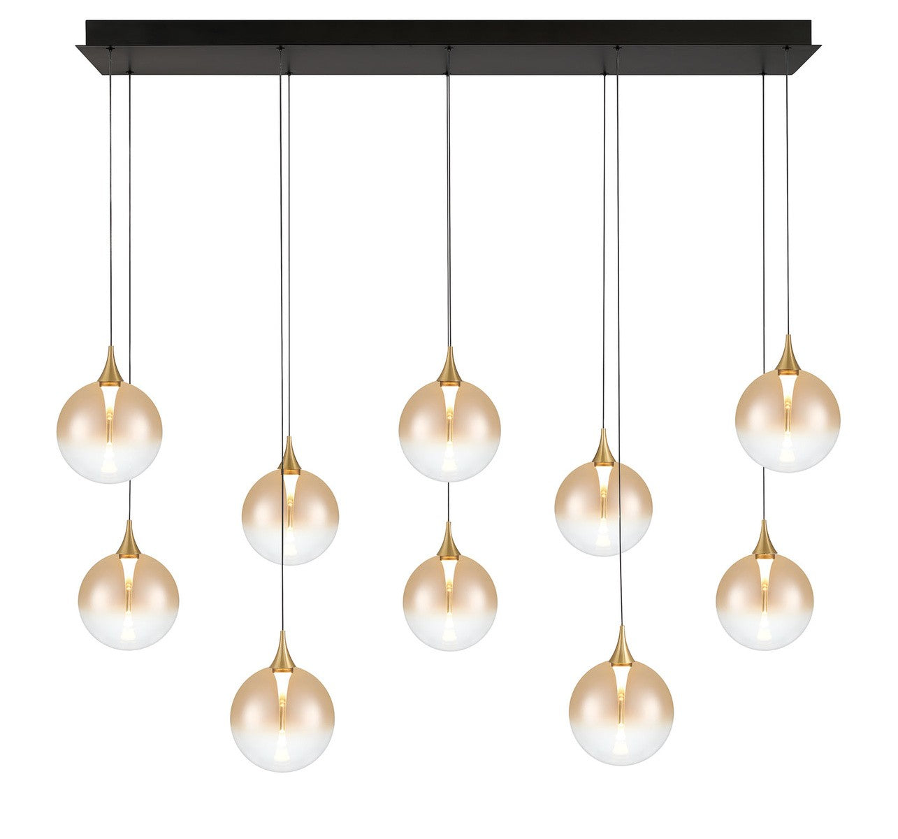 Eurofase - 48932-035 - IISSA-CHD-10LT-47IN-GD-AM - IISSA - Gold