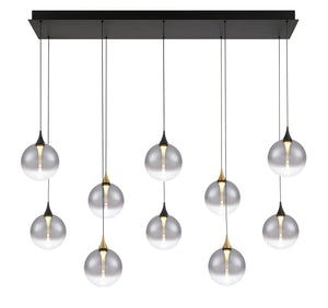 Eurofase - 48934-022 - IISSA-CHD-10LT-47IN-GBM-SK - IISSA - Gold-Black